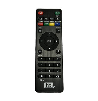 NTTV Set-Top Box Remote